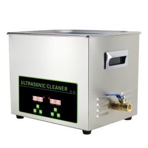 China Hardware Parts Digital Ultrasonic Cleaner 10L , Commercial Ultrasonic Jewelry Cleaner Machine factory