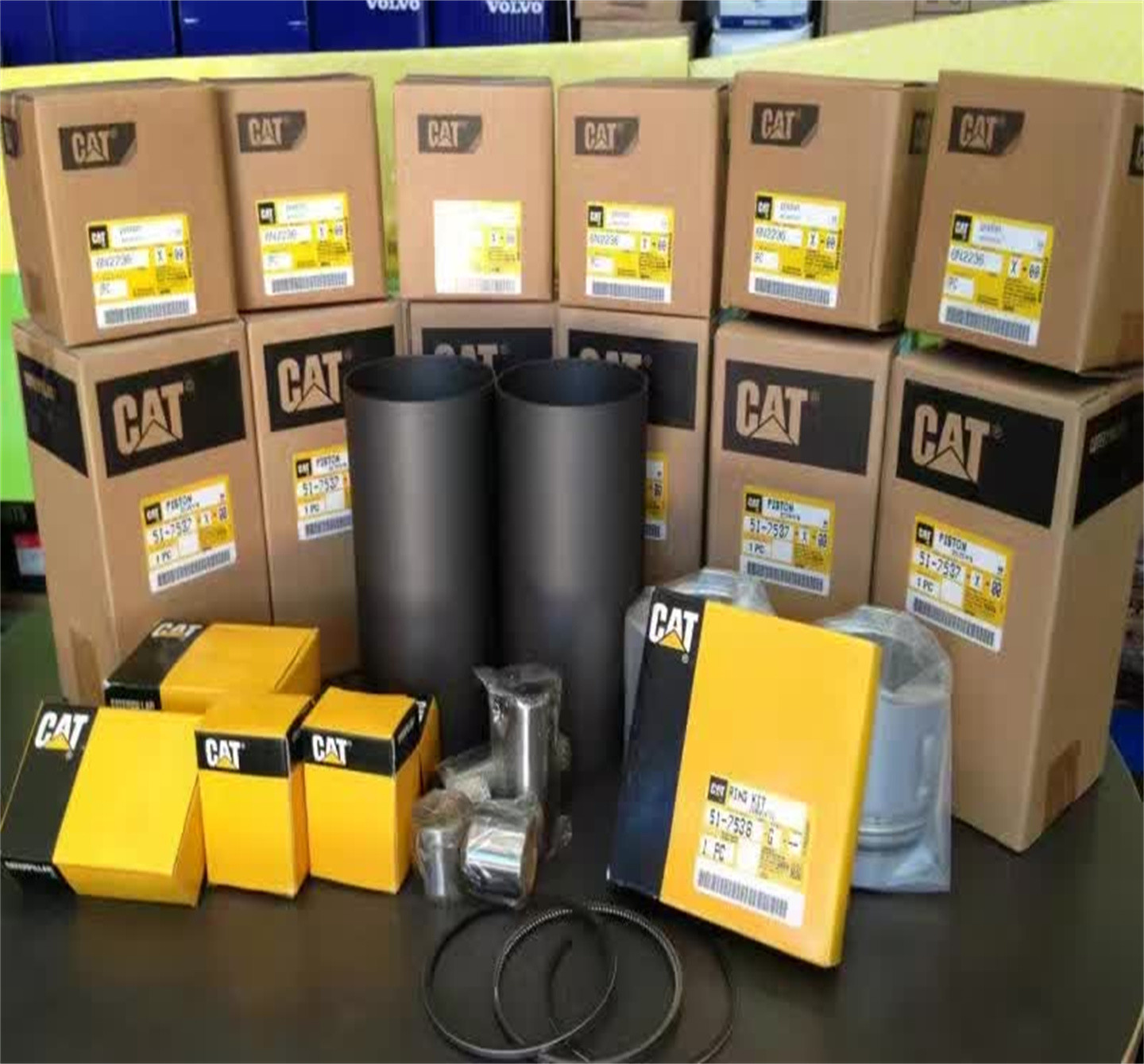 9Y9889 Piston Set 9Y-9889 Cylinder Liner 1465028 Piston Ring 146-5028 Sleves 3005069 Engine 300-5069