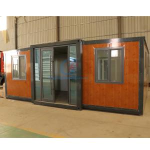 China Commercial Steel Frame Container House Expandable With Efficient Space factory