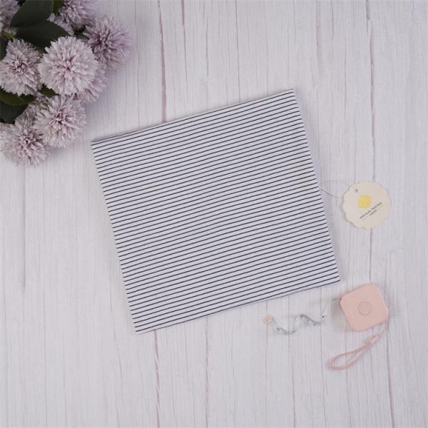Skin-Friendly Environmentally Friendly Comfortable Striped Material Fabric For