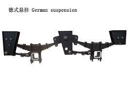 China BPW trailer parts 3 axle germany suspension factory