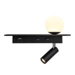 USB led reading light 3W beadboard wall lighting led bed lamp headboard acrylic