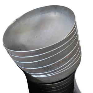 China Hexagon/Round Head Carbon Steel Dished Head with Fire Bowl End Cap and ASME Approval factory