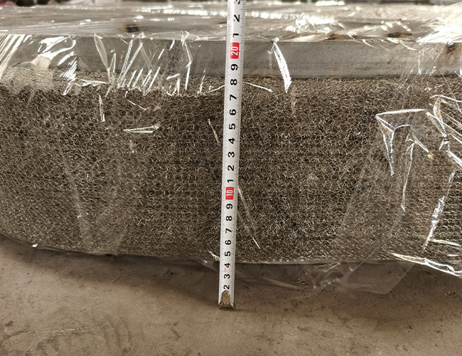 High Density Wire Mesh Demister Filter SS304 SS316 SS316L ISO9001