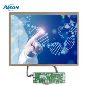 China 12.1 inch 1024x768 IPS Industrial TFT LCD Display 650 cd/m2 For Industrial Application factory