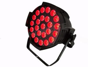 China Colorful RGBW 24*10W 4 In 1 LED Par Wash Lights For Nightclubs 8CH Channel LED Par Can Wash indoor Light factory