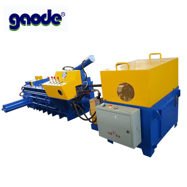China 630KN Mini Hydraulic Scrap Metal Baler Machine factory