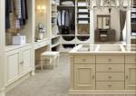 3500mm 5 Door Solid Wood Wardrobe Closet Bedroom Furniture Drawers Island