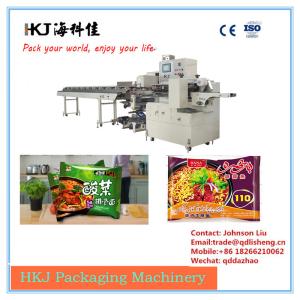 China High Efficiency Instant Noodle Packaging Machine 304 Stainless Steel Body Material factory