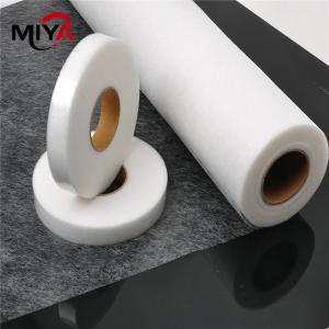 China Hot Melt Double Side Adhesive Fusible Non Woven Interlining 100% Polyamide factory