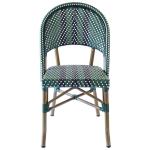 Deep Green 150kg Weight Capacity French Bistro Dining Chairs