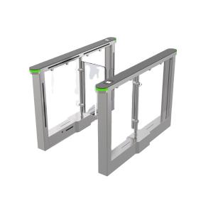 China Stainless Steel Automatic Gate Barrier Walkways Supermarket Entrance Turnstile factory