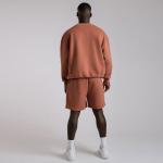2 Piece Short Set Sportswear Tracksuits Crewneck Fitted Sweatsuit Sport Unisex