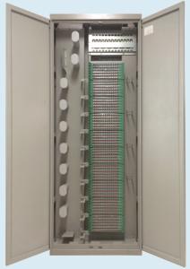 China Cold Rolled Steel Sheet ODF Optical Distribution Frame Rack 864 Core 720 Core 576 Core factory