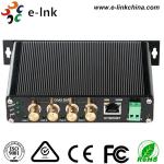 Industrial Multi Port Ethernet Over Coax Converter 10 / 100 / 1000Mpbs Ethernet