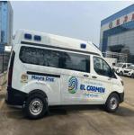 Euro 6 Emergency Ambulance Car 5820x1974x2690mm With 2500kg Curb Weight