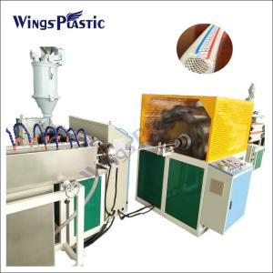China Plastic Soft PVC Garden Fiber Braided Reinforced Pipe Hose/Tube Extrusion Machine factory