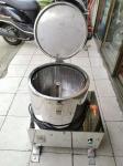 Industrial Automatic Fryer Machine Potato Chips French Fries Deoiling Machine