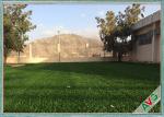 Yard Ornamental Outdoor Artificial Grass / Fake Grass Save Water Attractive