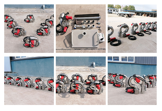 White Intelligent Electric Fixed Water Cannon for Electric Water Truck Direct