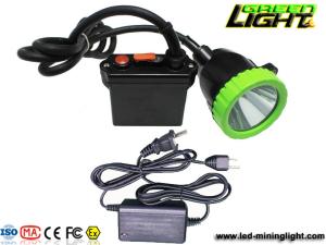 China 11.2Ah IP67 50000Lux 5w 650lum Underground Miner Cap Lamp factory