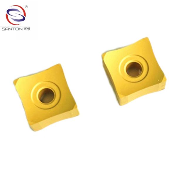 Roughing K30 Carbide Turning Inserts Vibration Resistance 92.5 HRA Tube Scarfing