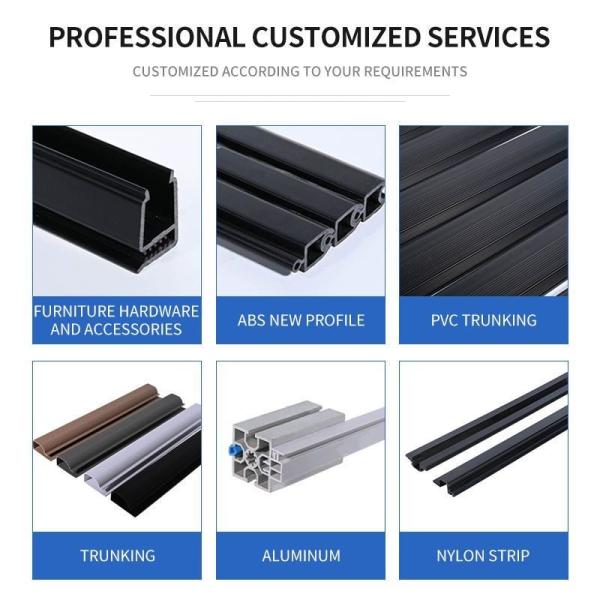 White Plastic Edge Trim PVC Strip PC Cover Diffuser Profiles for Alluminum