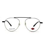 FM7115 Womens Stainless Steel Optical Metal Frames With Round Frame Shape 50-19