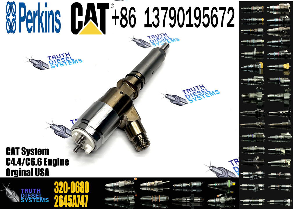 Cat 320d Injector C6.6 Injectors 320-0680 2645A747 2645A753 2645A746 2645A749 For Caterpillar C6.6 Engine