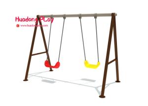 China Intelligent Playground Equipment Swings , Kids Outdoor Playset Anti - Crack factory