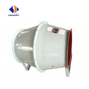 China 0.025-5.5KW Mixed Flow Straight Air Duct Fan For Air-conditioning ventilation system factory