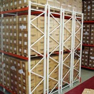 China Four Rows Cold Steel Storage Shelving Racks For Factory Warehouse factory