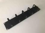Five Ring Horizontal Cable Manager Metal Type 2U Height 19 Inch For Internet