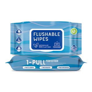 China wholesalers Adults Flushable Wet Wipes With Aloe Vera on sale