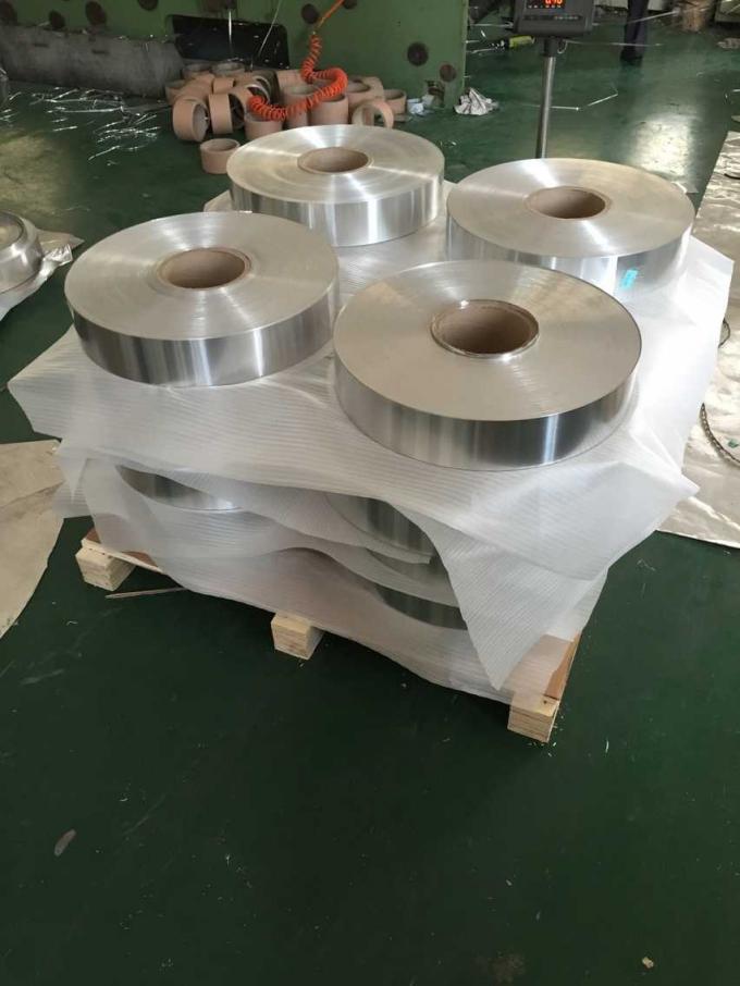 AA8011 aluminium strip both sides clear lacuqer for flip off seal