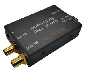 China 12G SDI To Fiber Converter 1 channel video and audio transmission factory