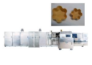 China CE Wafer Making Machine , Ice Cream Manufacturing Equipment With Fast Heating Up Oven factory