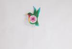 Colorful Metal Animal Outdoor Garden Decoration With Windmill Butterfly Bee