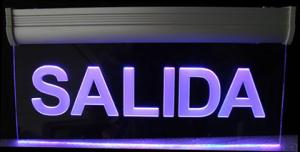 China Advertising Led Illuminated Edgelit Crystal Sign factory