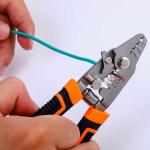 DIN ANSI Fibre Optic Stripper Fiber Thermal Stripper With Safety Locker