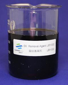 China pH value 2-5 High Efficiency Oil Removal Agent Oily Wastewater Yellow Yellowish Brown Liquid LSY-502 factory