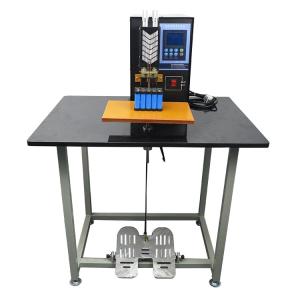 China Battery Tab Li Ion Spot Welder Pneumatic Moving Microcomputer Control factory