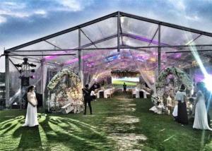 China Durable Temporary Elegant Canopy Outdoor Party Tents Aluminium Structure 20m X 30m factory