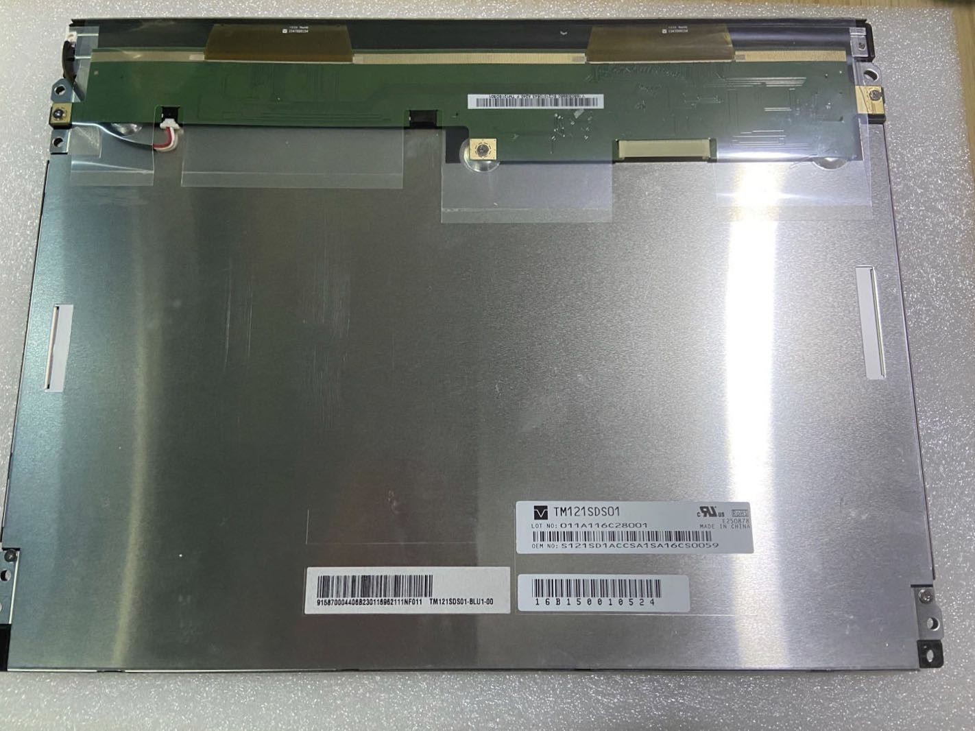 12.1 Inch TM121SDS01 800*600 450cd/m² Viewing Ang 80/80/65/75 TFT LCD Panel