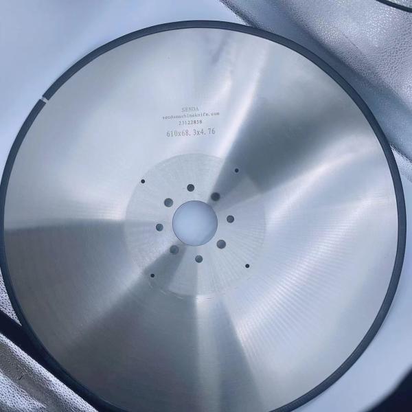 Spot 610mm 700mm Log Saw Blade Large Round Knife Slitting Thin Knife Blade Roll