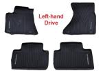 PVC Black Floor Mats for Porsche Macan 2014 2016 , Foot Mat with Original Style