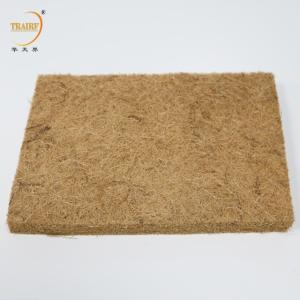 China High Quality Yellow-brown Factory Coconut Coir Air Filter Natural Product for Paint Booth spray booths factory