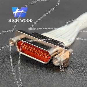 China Rectangular Electrical Connector J30JHT21ZKSAN01 Wire Length 300MM factory