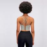 2021 popular Criss Cross Back Yoga top Women'S activewear Sports Fitness Bra