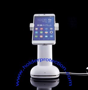 China COMER security clip counter stands Gripper show case for mobile phone alarm display holder factory